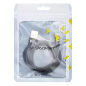 Wozinsky kabel USB kabel - Lightning 2,4A 1m černý (WUC-L1B)