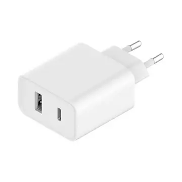 Xiaomi Mi USB/USB-C nástěnná nabíječka 33W EU bílá (BHR4996GL)