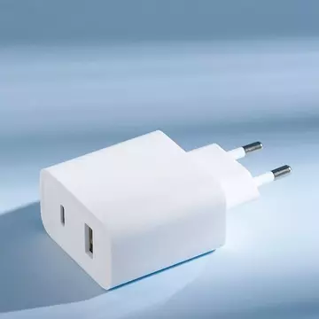 Xiaomi Mi USB/USB-C nástěnná nabíječka 33W EU bílá (BHR4996GL)