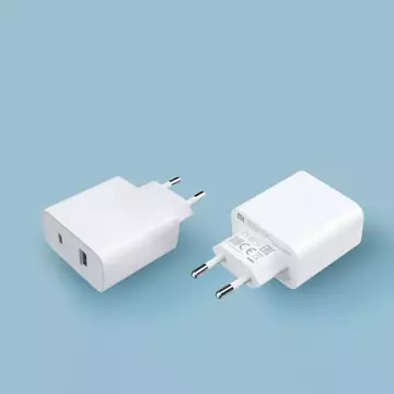 Xiaomi Mi USB/USB-C nástěnná nabíječka 33W EU bílá (BHR4996GL)