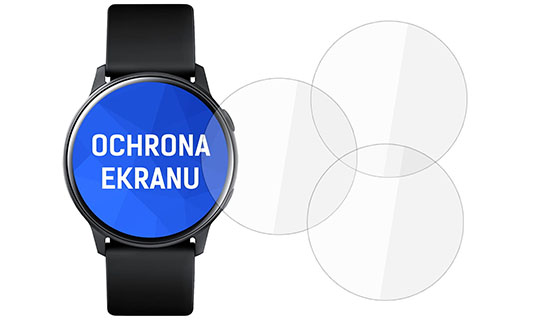 Folia ochronna x3 3mk Watch Protection do Samsung Galaxy Watch Active
