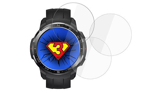 Folia ochronna x3 3mk Watch Protection do Honor Watch GS Pro