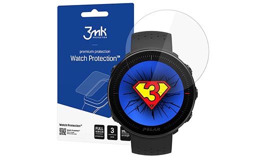 Folia ochronna x3 3mk Watch Protection do Polar Vantage M