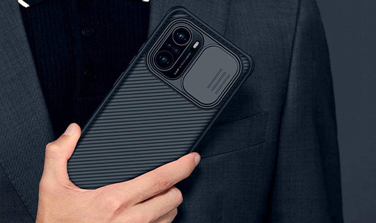 Etui Nillkin Camshield für Xiaomi Poco F3/ Mi 11i Schwarz