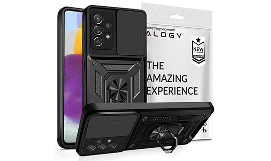Alogy Stand Ring case with camera cover for Samsung Galaxy A72 4G/5G