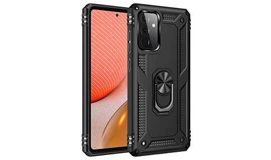 Case for Samsung Galaxy A72 Alogy Stand Armor Ring
