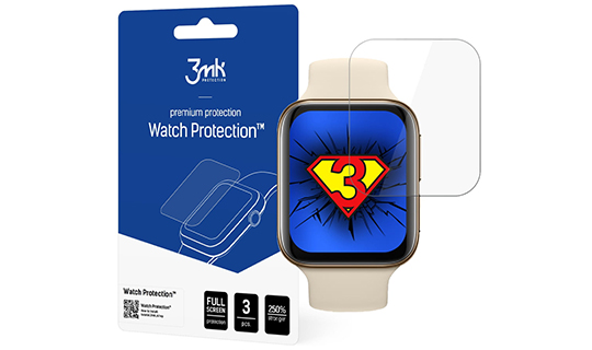 Folia ochronna x3 3mk Watch Protection do Oppo Watch 46mm