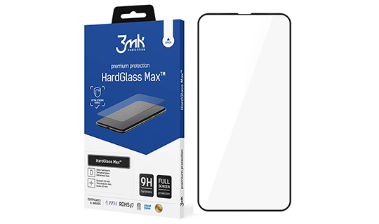 Szkło 3mk HardGlass Max do Apple iPhone 13 Mini 