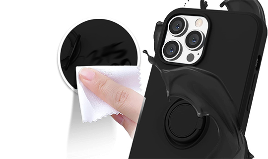 Etui silikonowe Ring Ultra Slim Alogy do Apple iPhone 13 Pro Max