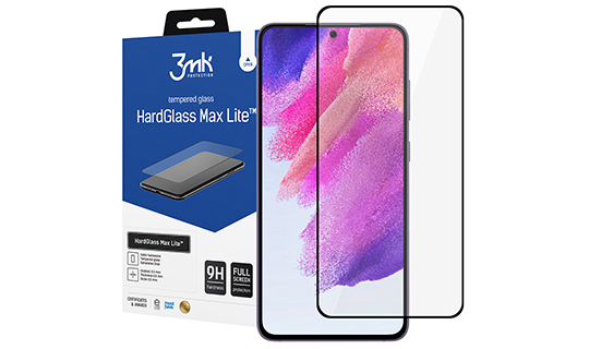 Szkło na ekran 3mk HardGlass Max Lite do Samsung Galaxy S21 FE 
