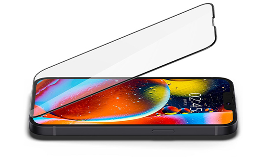 Szkło Spigen Glass FC do etui do Apple iPhone 13 Mini
