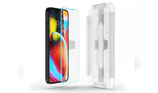 2x Spigen Glas.TR EZ Fit tempered glass for Apple iPhone 13/ 13 Pro