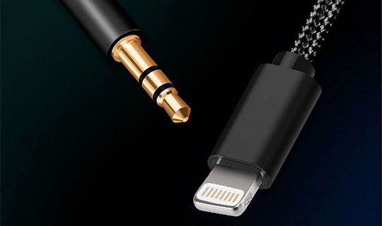 Kabel Alogy Lightning do AUX mini jack 3.5mm 