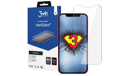 Загартоване скло 3mk HardGlass 9H для Apple iPhone 13/13 Pro