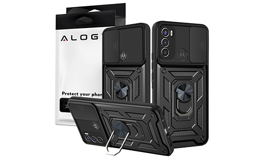 Alogy Camshield Stand Ring Camera Case for Motorola Moto G50