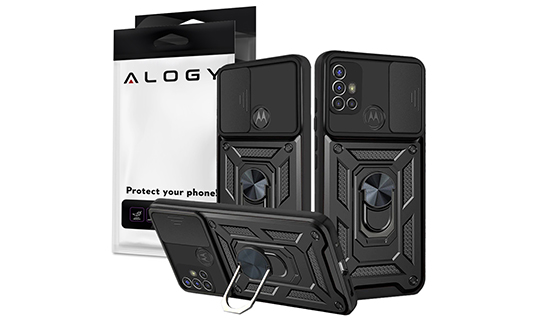 Alogy Camshield Stand Ring Camera Cover Case для Motorola Moto G10 / G20 / G30