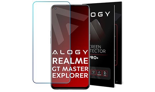 Alogy gehärtetes Glas für den Realme GT Master Explorer-Bildschirm