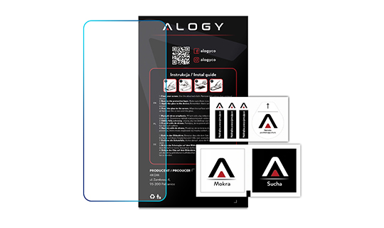 Alogy gehärtetes Glas für den Realme GT Master Explorer-Bildschirm