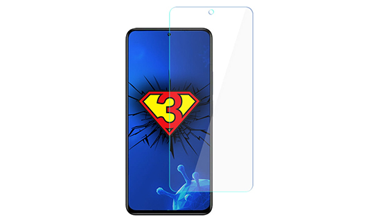 Silver Protection 3mk 7H full screen antivirus film for Xiaomi Redmi Note 11 5G