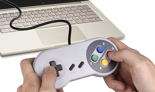 Kontrolér Gamepad Alogy USB do PC macOS Windows