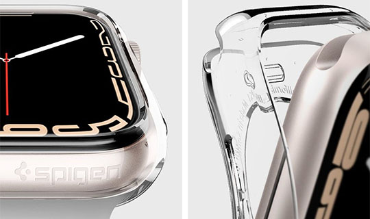 Etui Spigen Liquid Crystal do Apple Watch 4/5/6/7/SE (40/41mm)