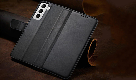 Magnetic Flip Wallet Alogy Ledertasche für Samsung Galaxy S22 + Plus