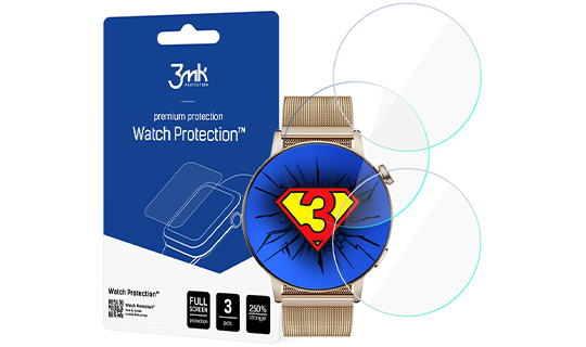 Ochranná fólia na displej x3 3mk Watch Protection pre Huawei Watch GT 3 42mm