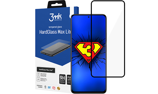 Szkło na ekran 3mk HardGlass Max Lite do  Xiaomi Redmi Note 11 4G/11S