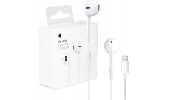 Originální sluchátka Apple EarPods MMTN2ZM/A s konektorem Lightning