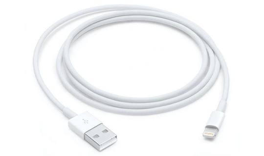 Kábel USB do Lightning 100 cm biely