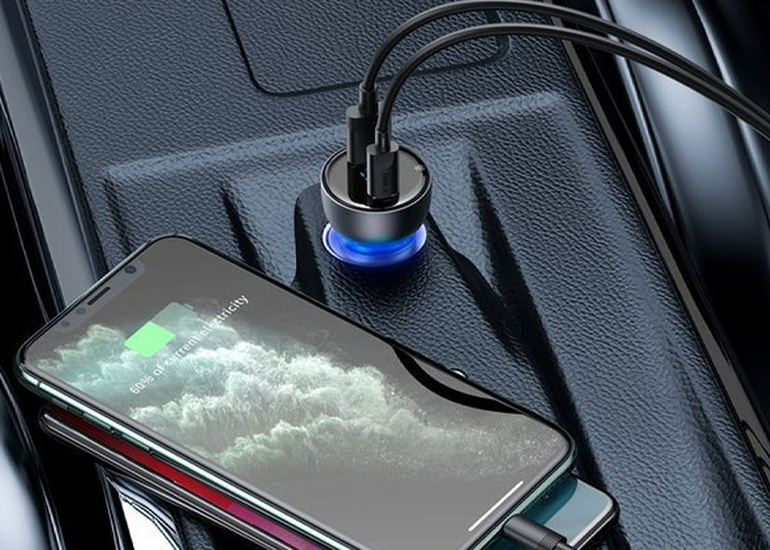 baseus usb type-c car charger  