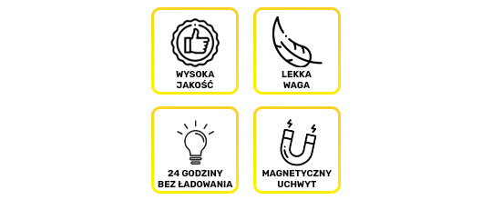 Baseus Magnetyczna Lampa LED do kuchni pokoju pod szafkę Biała 