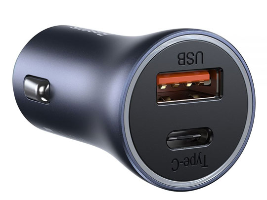 Автомобільний зарядний пристрій Baseus USB + USB-C QC3.0 PD 40 Вт