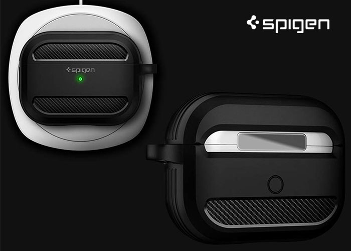 чохол для навушників spigen rugged armor для AirPods pro