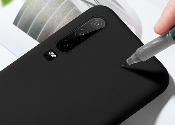 Etui Alogy silikon czarny slim case do Huawei P30