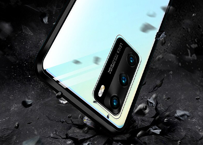 glass magnetic case for huawei p40