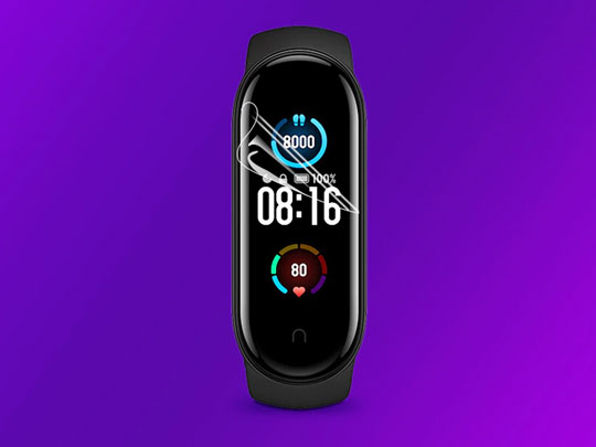 5x Folia hydrożelowa Alogy Hydrogel do Xiaomi Mi Band 5 