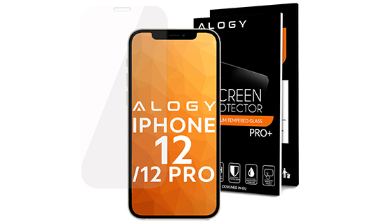 Szklo Alogie für den Telefonbildschirm Apple iPhone 12 Pro, Apple iPhone 12 Max