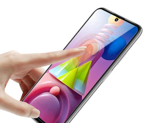 3mk Flexible Glass 7H gehärtete Displayschutzfolie für Samsung Galaxy M51