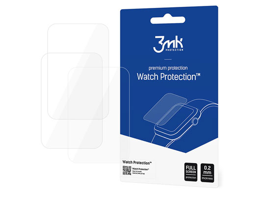 Folia ochronna x3 3mk Watch Protection do Huawei Watch Fit