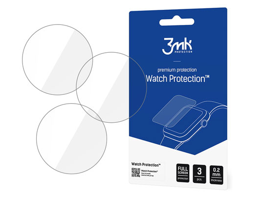 Folia ochronna x3 3mk Watch Protection do Samsung Galaxy Watch 3 45mm