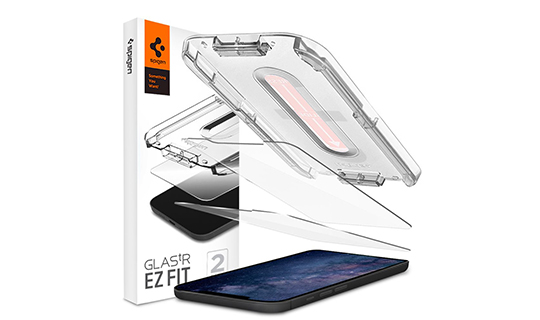 2x Spigen Glas.TR EZ Fit Tempered Glass для iPhone 12/12 Pro