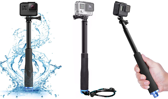 Držiak na selfi tyč MonoPod pre GoPro Hero