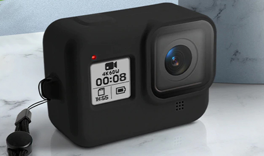 Etui silikonowe ochronne do GoPro Hero 8 z paskiem  