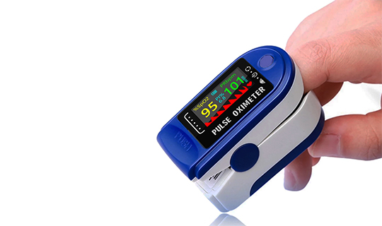 Medizinisches Finger-Pulsoximeter LCD-OLED-Pulsoximeter
