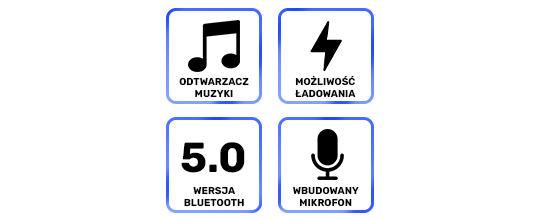 Ładowarka samochodowa Rock Space B302 Transmiter FM MP3 Bluetooth 