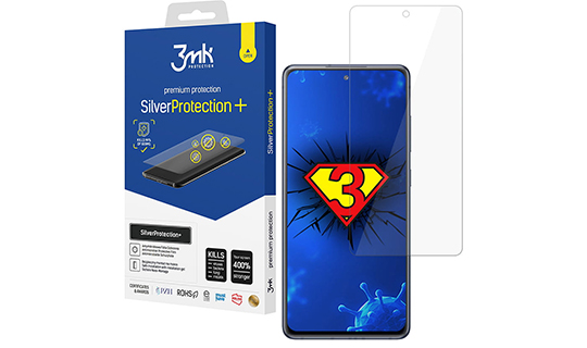 Folia antywirusowa na cały ekran Silver Protection 3mk 7H do Galaxy S20 FE