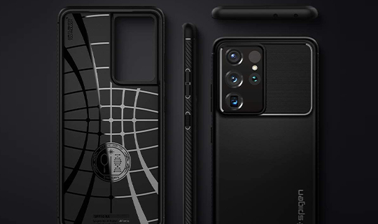 Etui Spigen Rugged Armor do Samsung Galaxy S21 Ultra