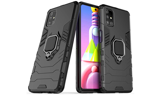 etui alogy ring stand armor case na Samsung Galaxy M51