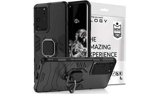 etui alogy ring stand armor case pre Samsung Galaxy S21 Ultra